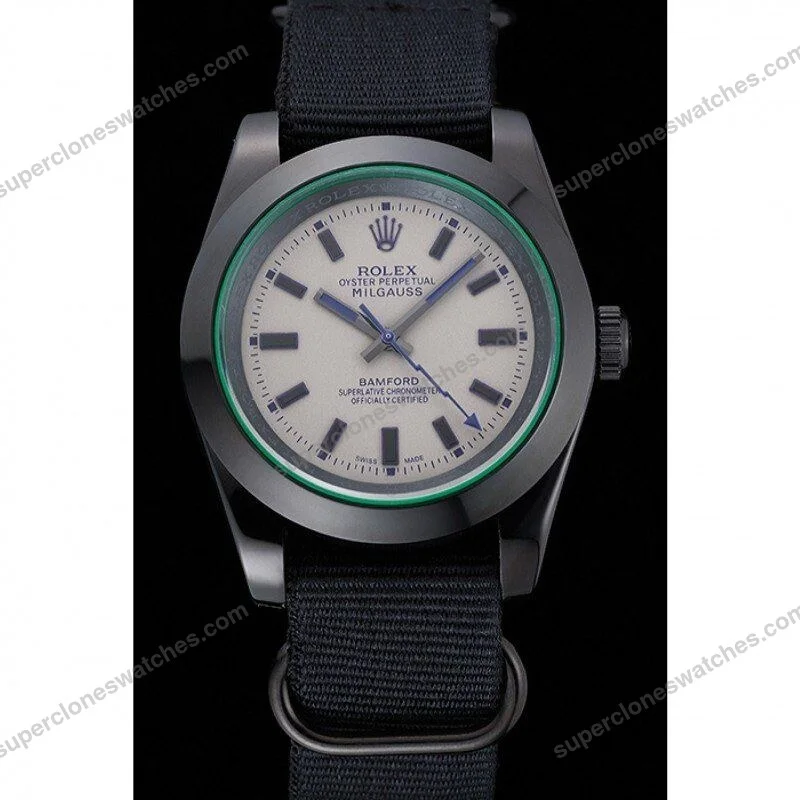 Super-Clone-Rolex-Milgauss-White-Dial-622000-2