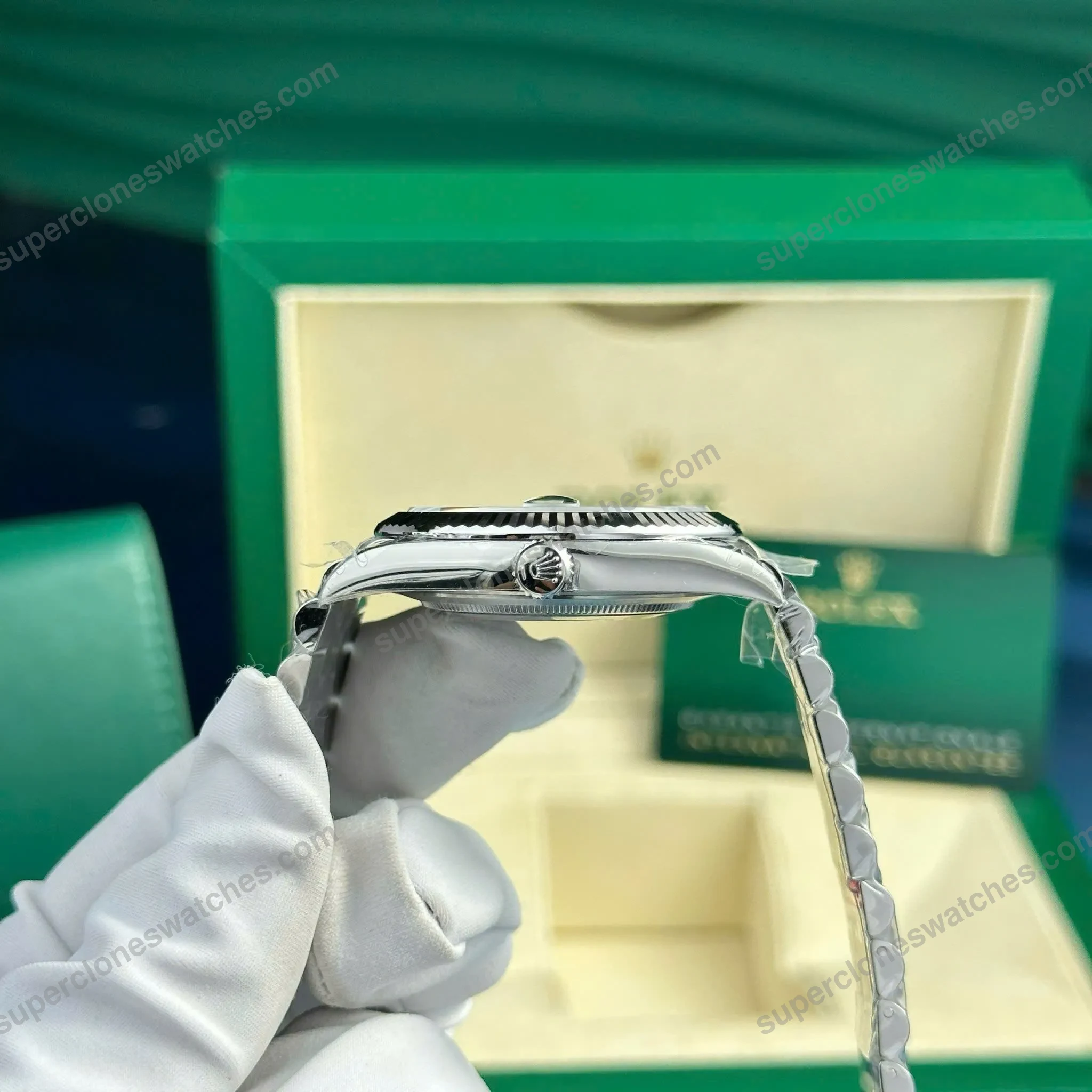 Super-Clone-Rolex-Datejust-Mint-Green-Dial-278274-31-mm-3