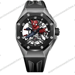 Super-Clone-Audemars-Piguet-Royal-Oak-Concept-Tourbillon-Spider-Man-Limited-Edit-1