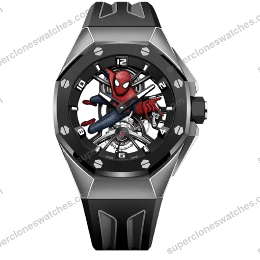 Super-Clone-Audemars-Piguet-Royal-Oak-Concept-Tourbillon-Spider-Man-Limited-Edit-1