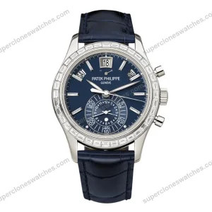 Super-Clone-Patek-Philippe-Complications-5961P-001-40mm-Blue-Dial-Steel-1