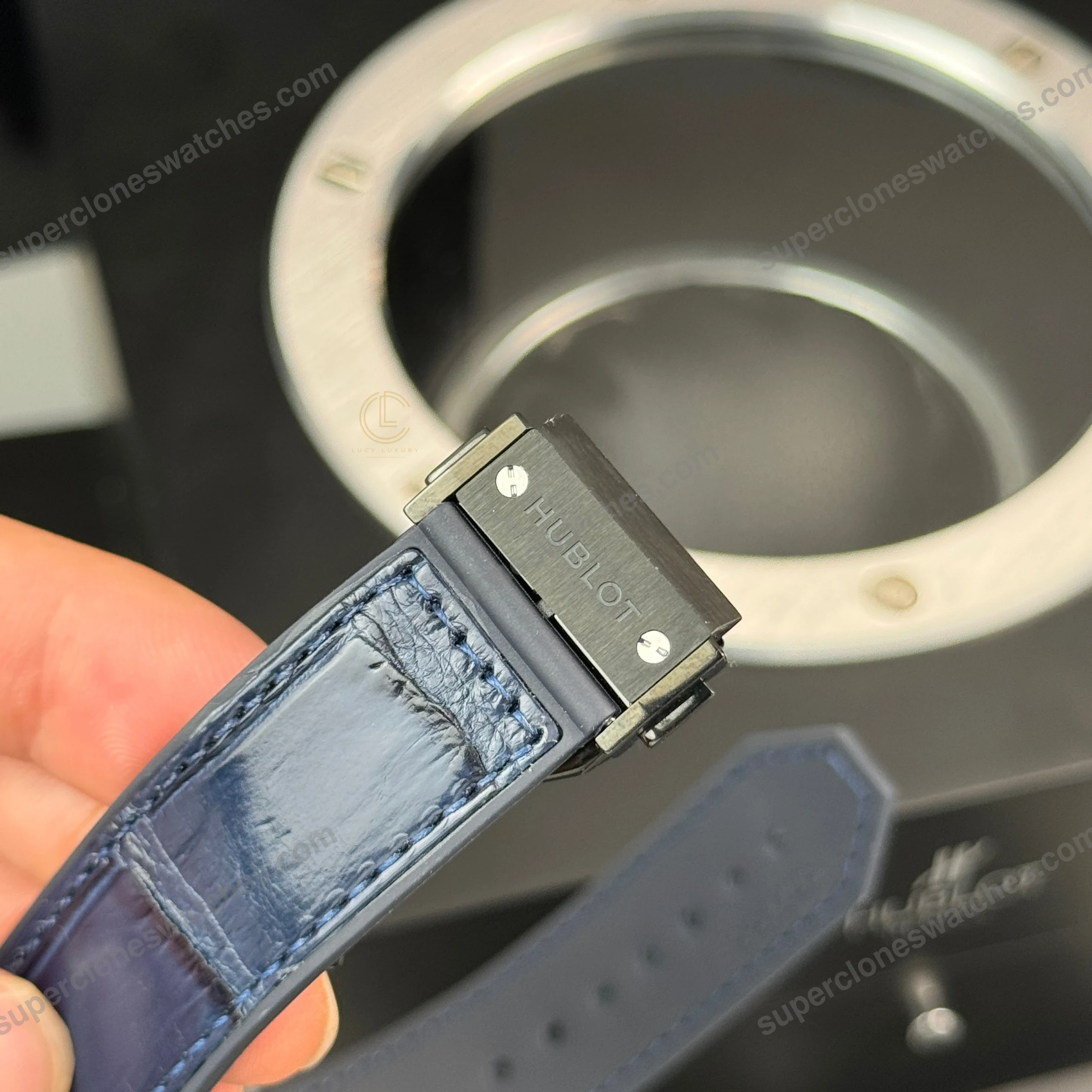 Super-Clone-Hublot-Classic-Fusion-Ceramic-42mm-Blue-Dial-JJZ-Base-8