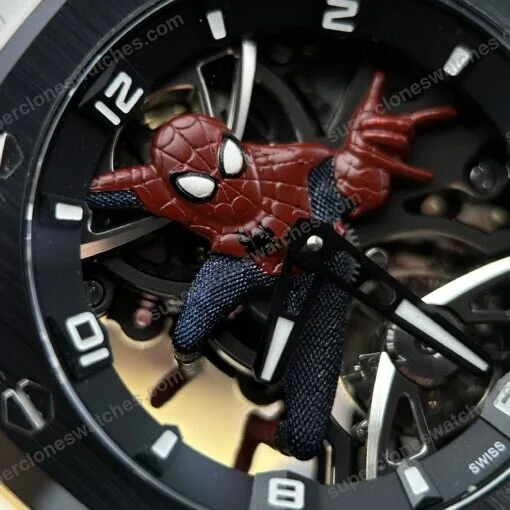 Super-Clone-Audemars-Piguet-Royal-Oak-Concept-Tourbillon-Spider-Man-Limited-Edit-6