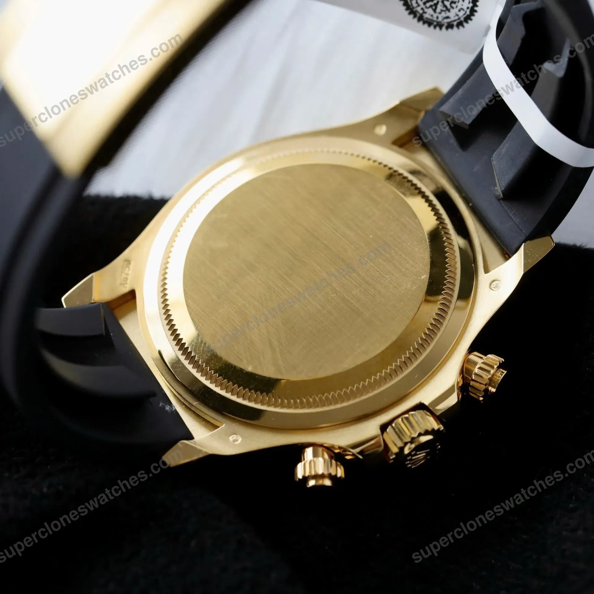 Super-Clone-Rolex-Daytona-Black-Dial-Yellow-Gold-126518LN-10