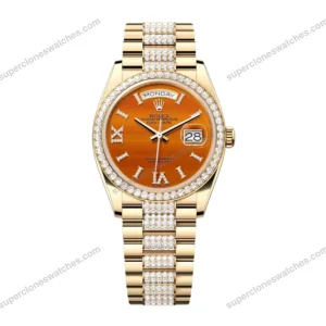 Super-Clone-Rolex-Day-Date-Carnelian-Dial-228348RBR-36-mm-1