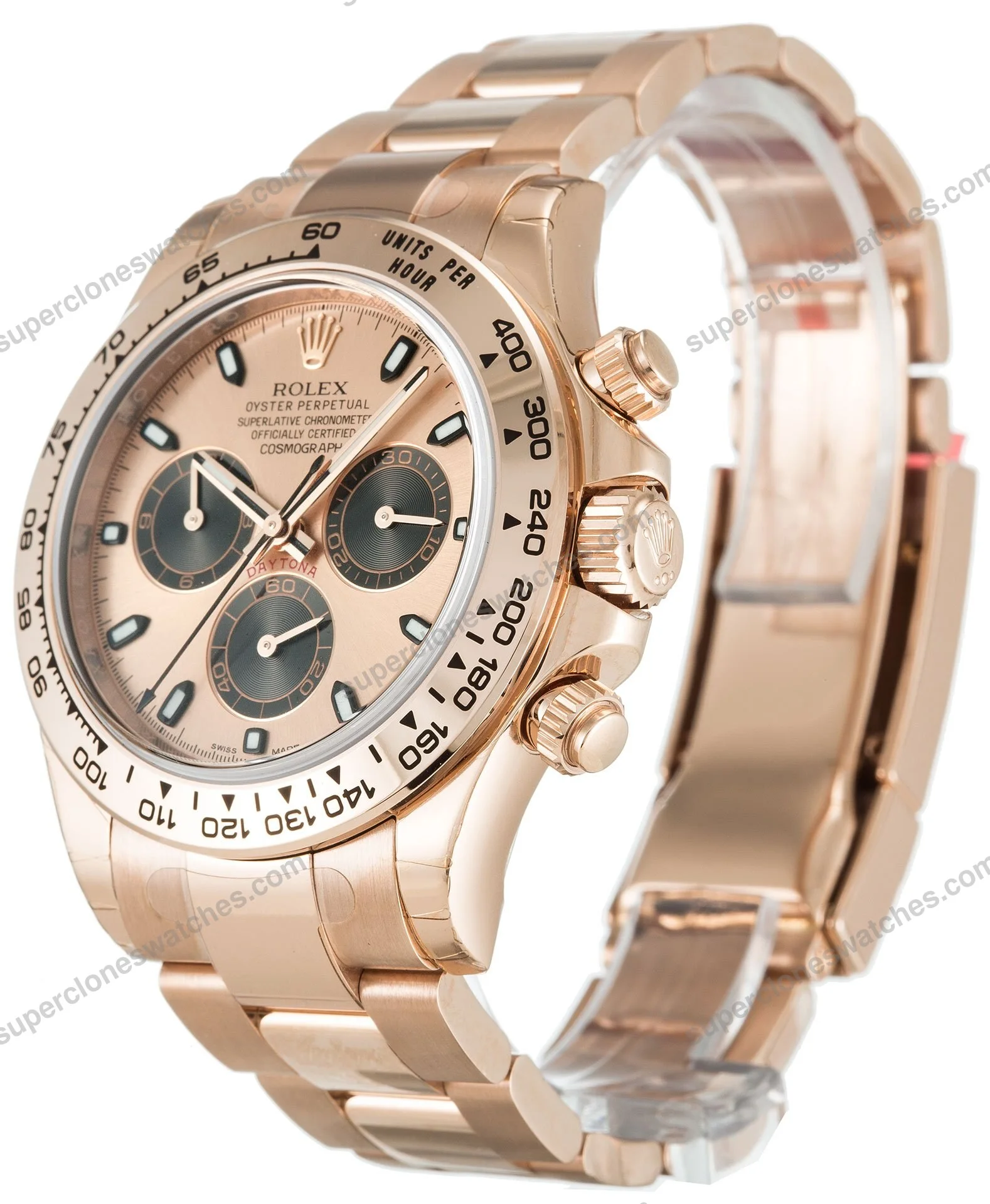 Super-Clone-Rolex-Daytona-Rose-Dial-116505-2