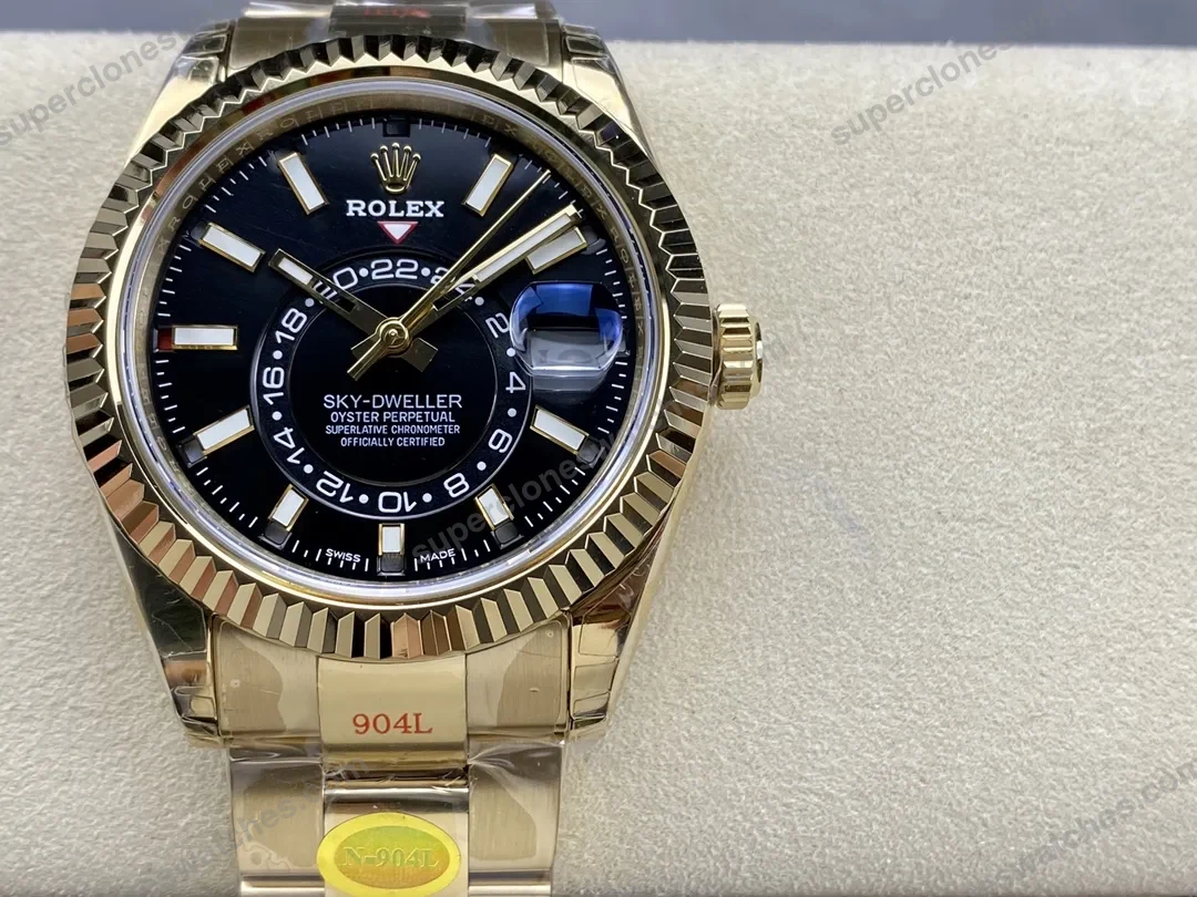 super-clone-rolex-sky-dweller-bright-black-dial-336938-view-2