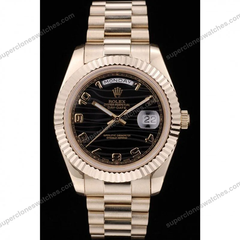 Super-Clone-Rolex-Day-Date-Black-Dial-41998-40-mm-2