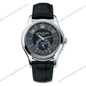 Super-Clone-Patek-Philippe-Complications-5205G-010-40mm-Gray-Dial-Steel-1