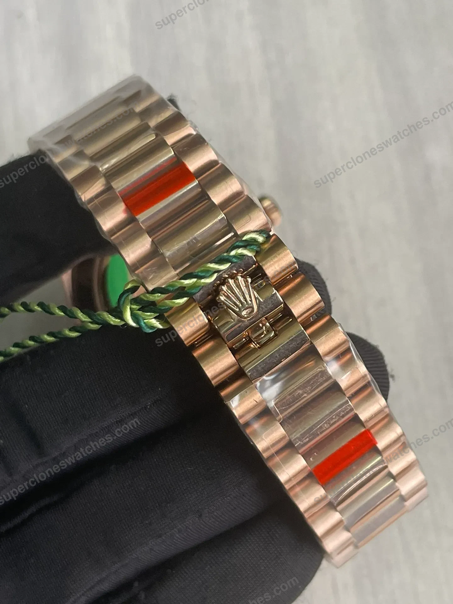 Super-Clone-Rolex-Day-Date-Olive-Dial-128235-36-mm-4