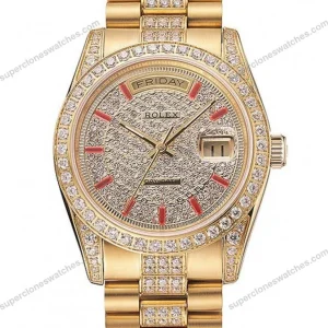 Super-Clone-Rolex-Day-Date-Gold-Dial-1453960-37-mm-1
