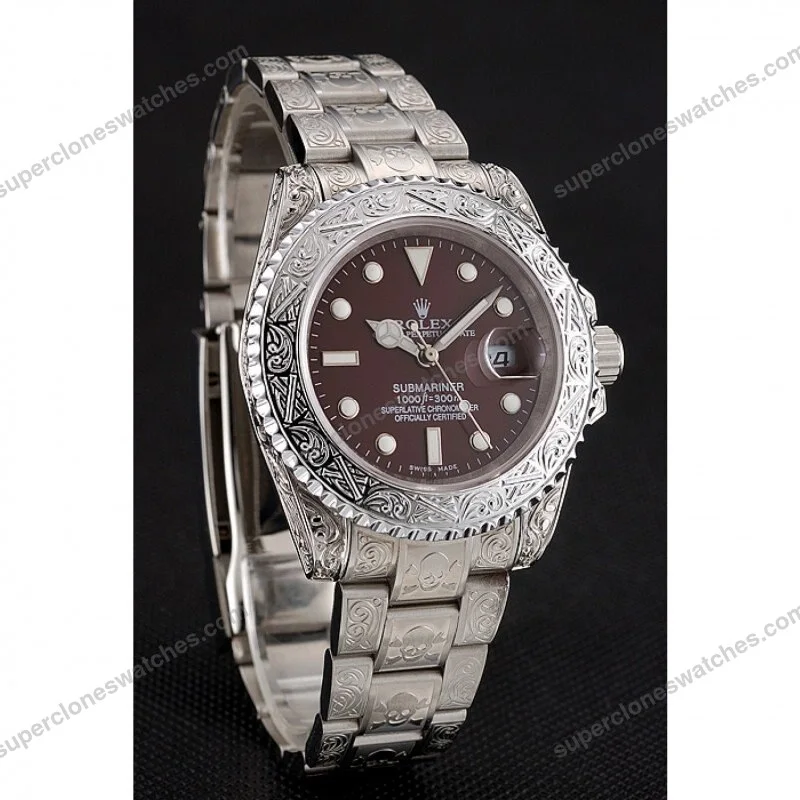 Super-Clone-Rolex-Submariner-Brown-Dial-1454092-3