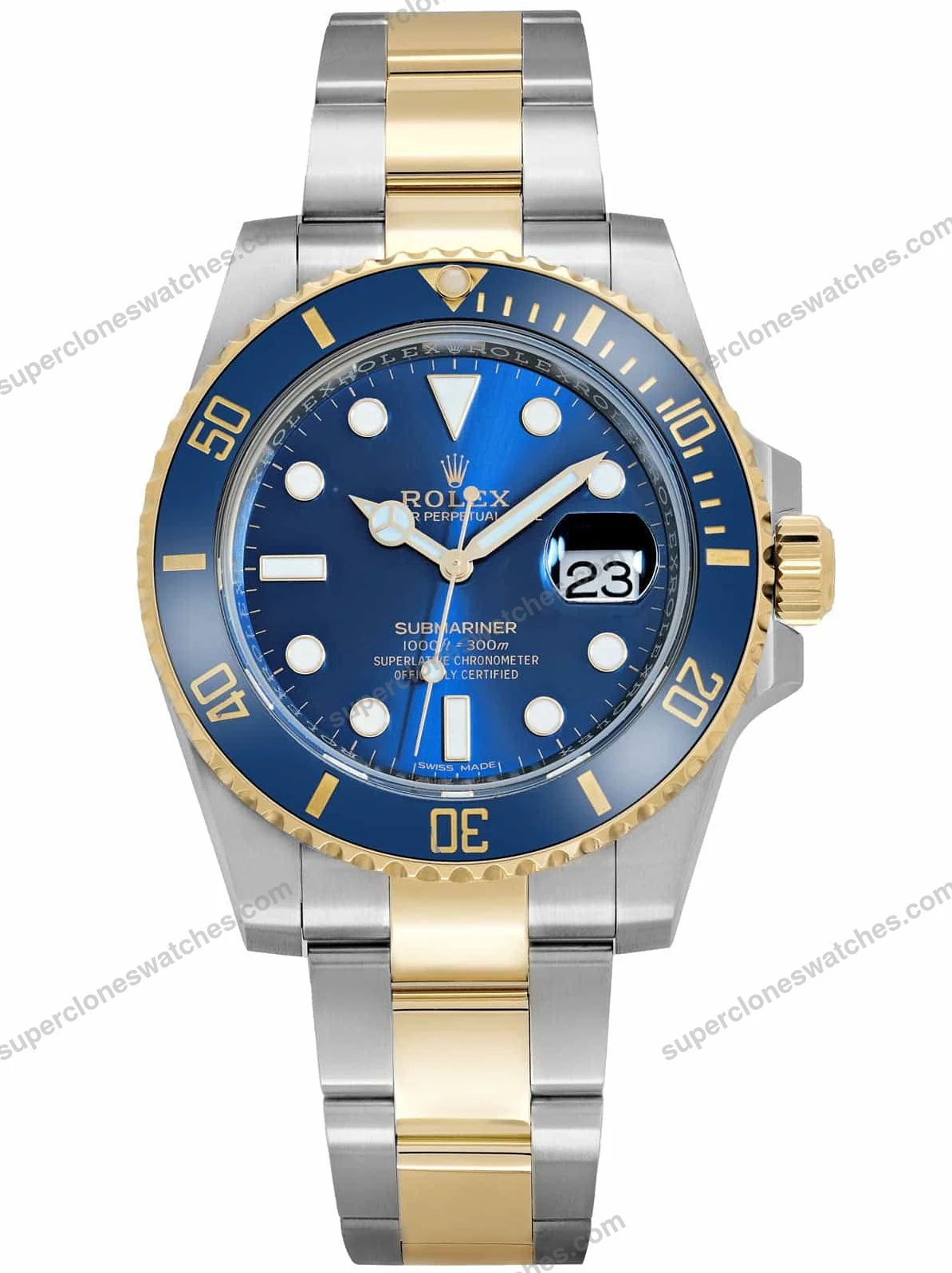 Super-Clone-Rolex-Submariner-Blue-Dial-126613LB-Bluesy-1