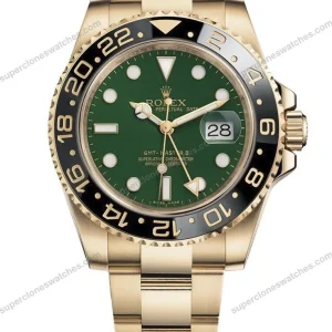 Super-Clone-Rolex-GMT-Master-II-Green-Dial-116718LN-1