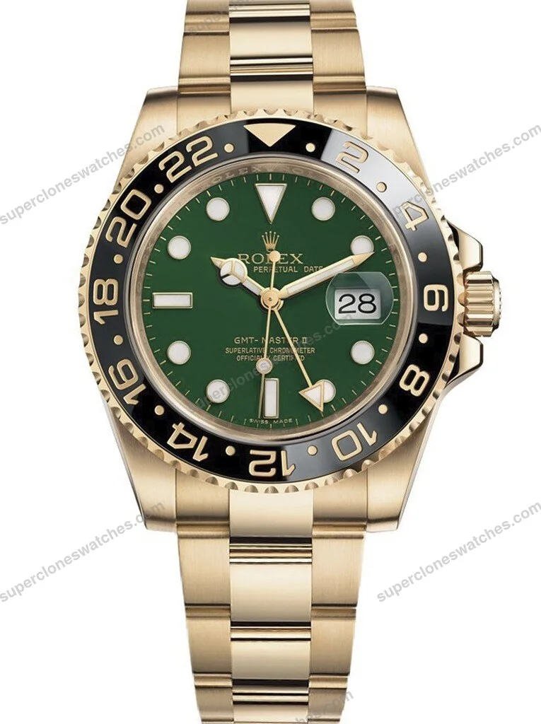 Super-Clone-Rolex-GMT-Master-II-Green-Dial-116718LN-1