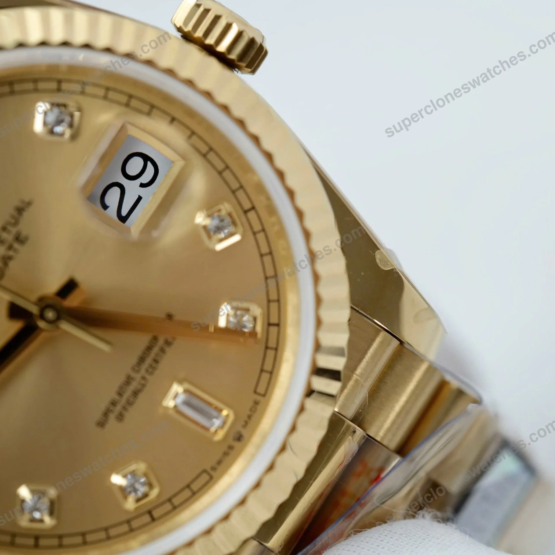 Super-Clone-Rolex-Day-Date-Champagne-Diamond-Dial-128238-0008-36-mm-7