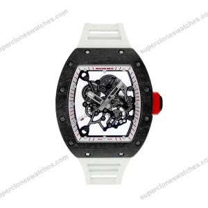 Super-Clone-Richard-Mille-RM-55-Richard-Mille-White-42mm-Carbon-Modify-1
