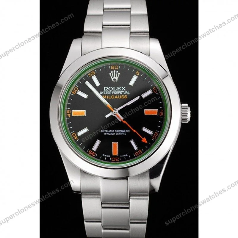 Super-Clone-Rolex-Milgauss-Black-Dial-REP016836-2