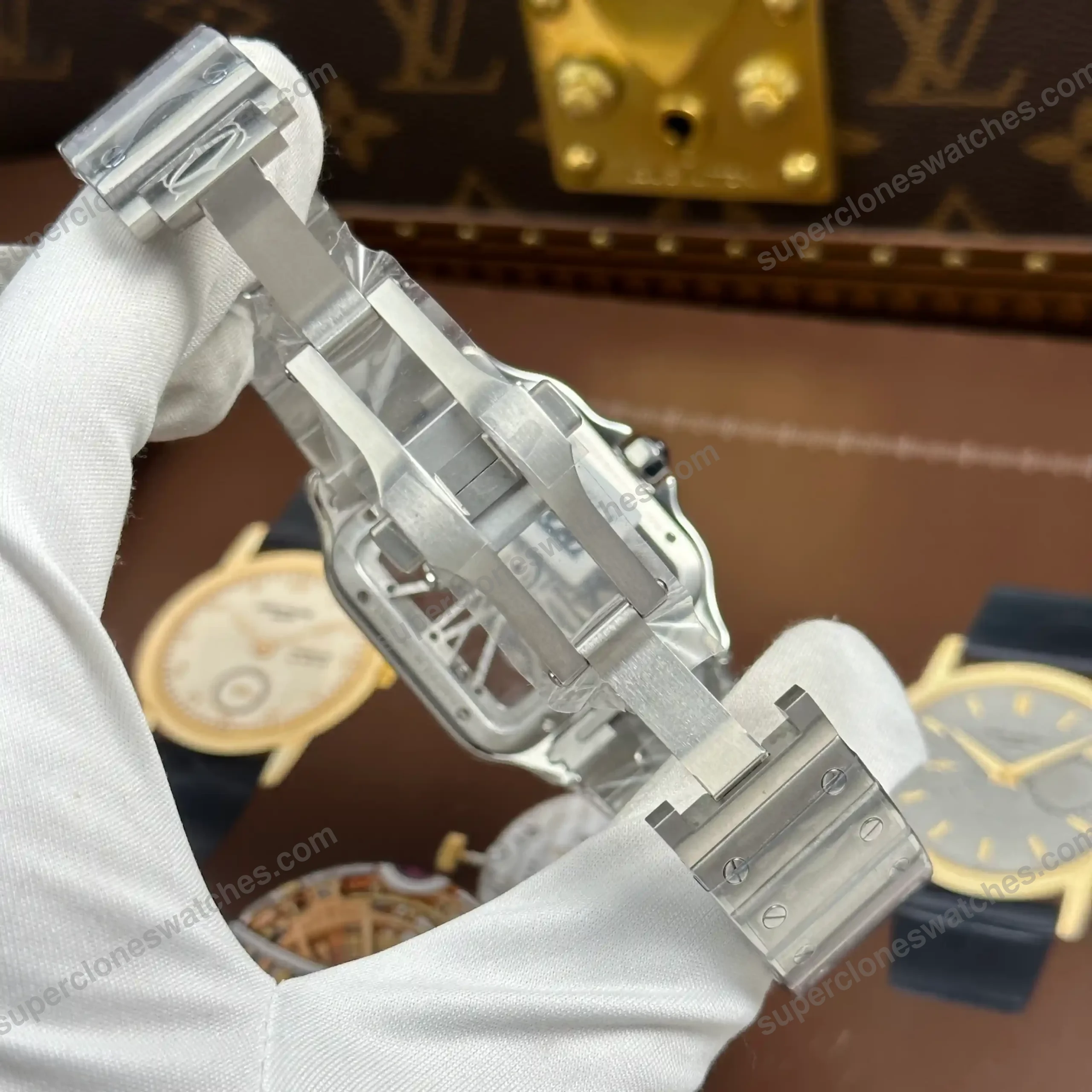 Super-Clone-Cartier-Santos-Large-Skeleton-WHSA0015-39mm-9