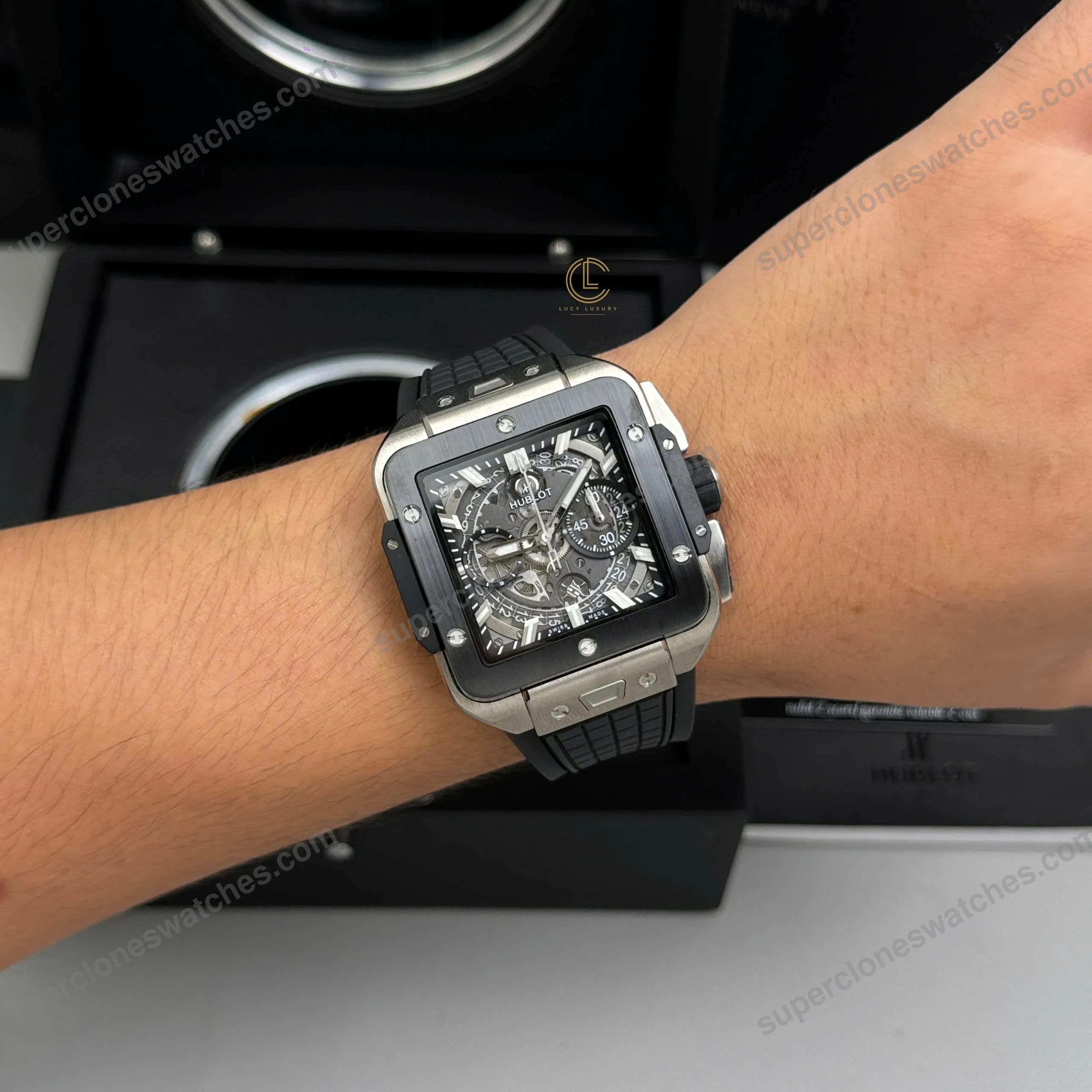 Super-Clone-Hublot-Square-Bang-Unico-821.NM_.0170.RX-821NM0170RX-42mm-Titanium-Ce-5
