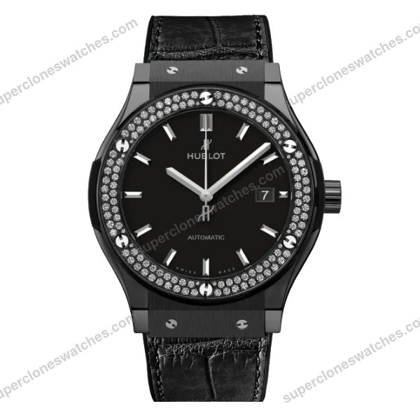 Super-Clone-Hublot-Classic-Fusion-Ceramic-Diamonds-42mm-Black-Dial-JJZ-Base-–-1