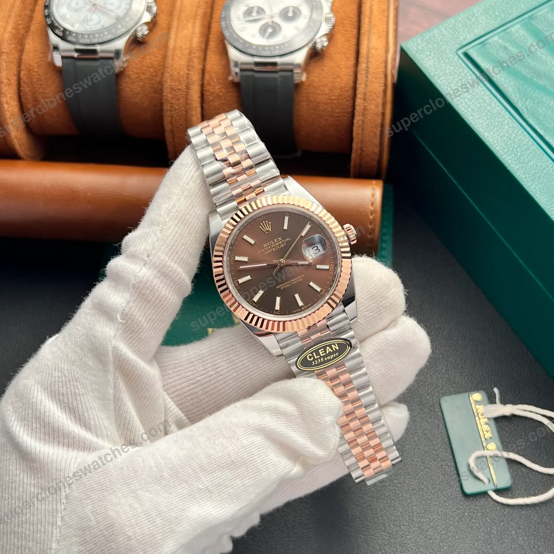 Super-Clone-Rolex-Datejust-Chocolate-Dial-126331-Jubilee-41-mm-3