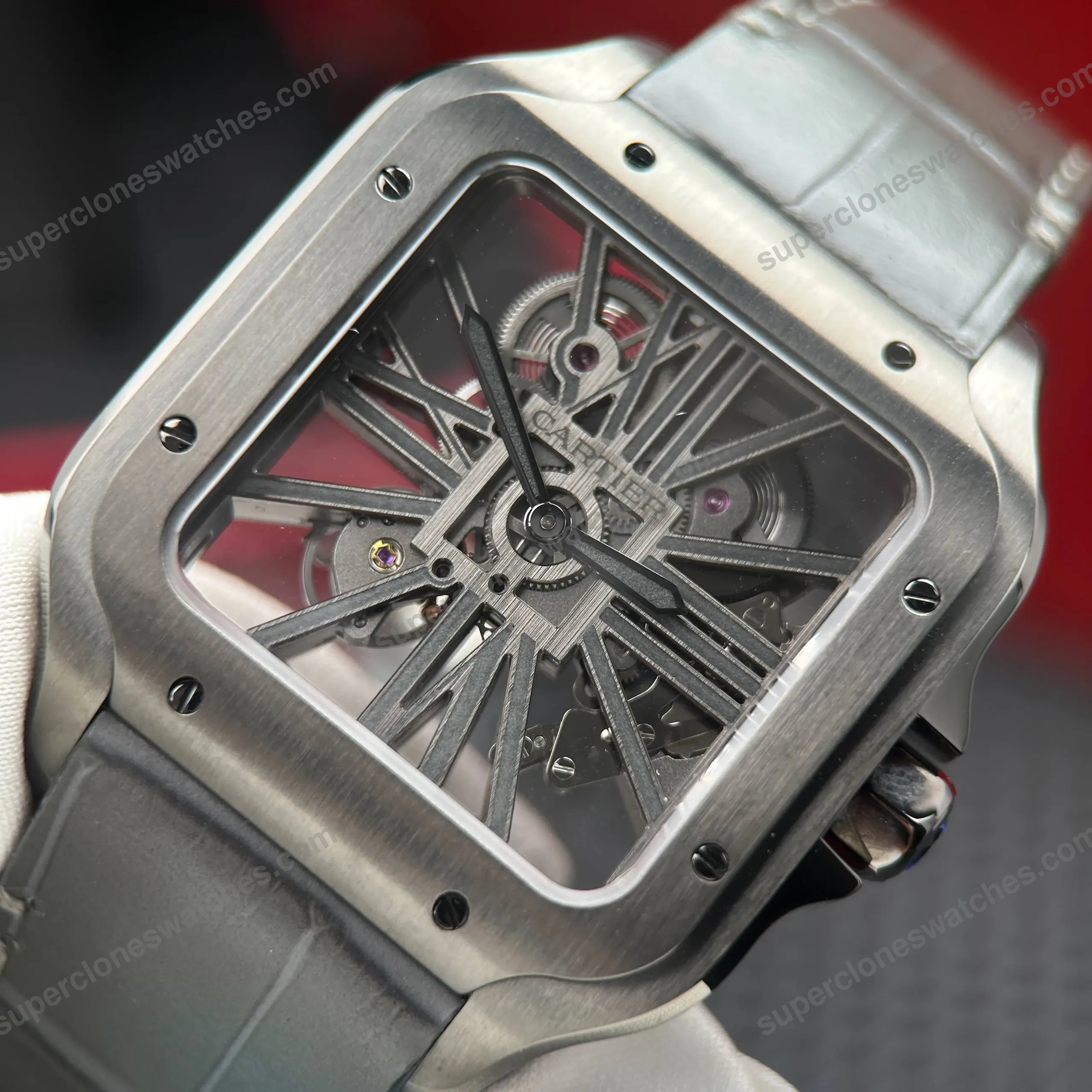 Super-Clone-Cartier-Santos-Large-Skeleton-WHSA0009-39mm-6