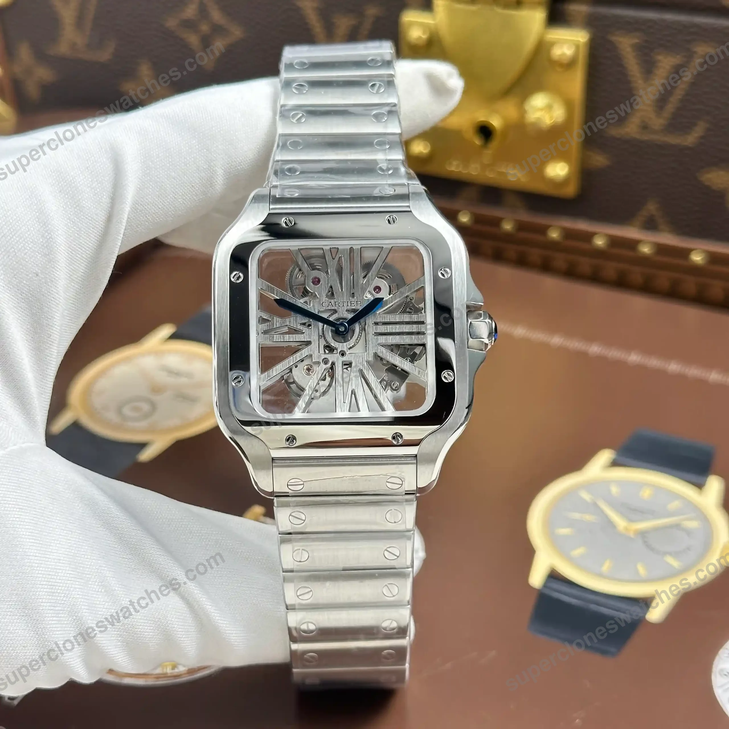 Super-Clone-Cartier-Santos-Large-Skeleton-WHSA0015-39mm-2