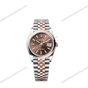 Super-Clone-Rolex-Datejust-Chocolate-Dial-126201-Jubilee-36-mm-1