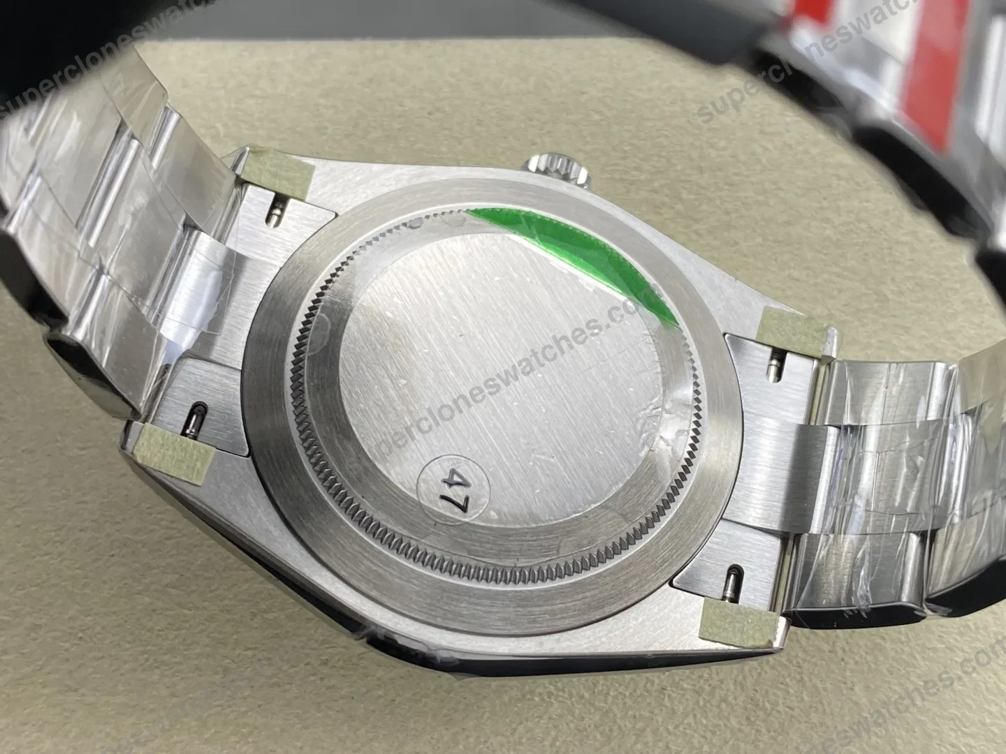 super-clone-rolex-oyster-perpetual-277200-pistachio-dial-view-8