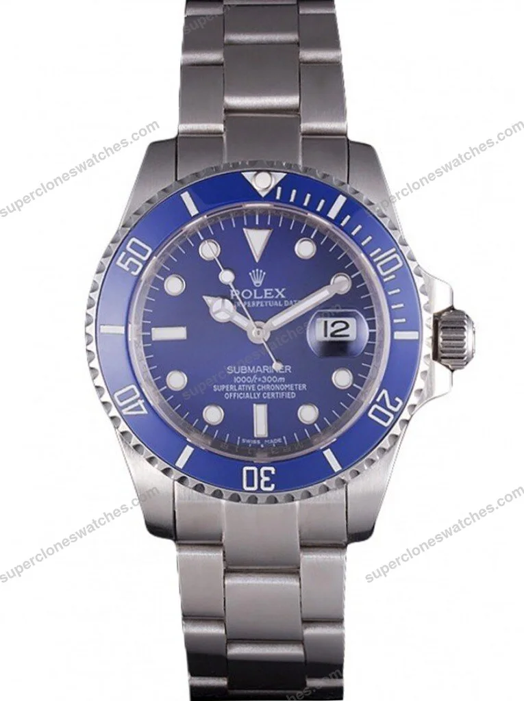 Super-Clone-Rolex-Submariner-Blue-Dial-SRL50-1
