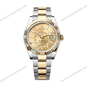 Super-Clone-Rolex-Sky-Dweller-Champagne-Dial-336933-1