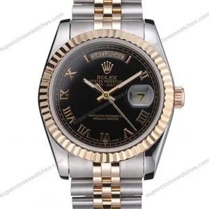 Super-Clone-Rolex-Day-Date-Black-Dial-SRL78-36-mm-1