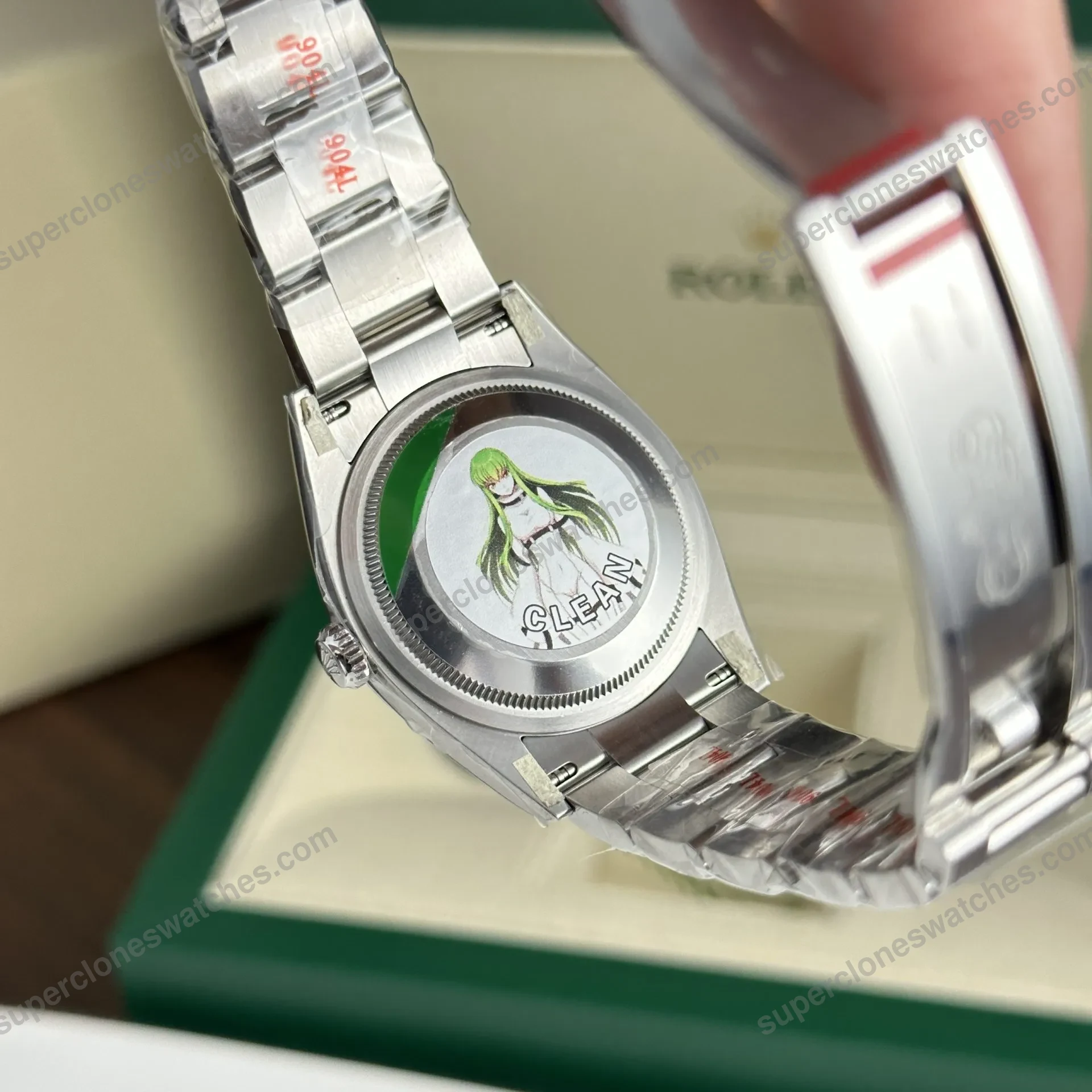 Super-Clone-Rolex-Oyster-Perpetual-Turquoise-Dial-126000-36-mm-12