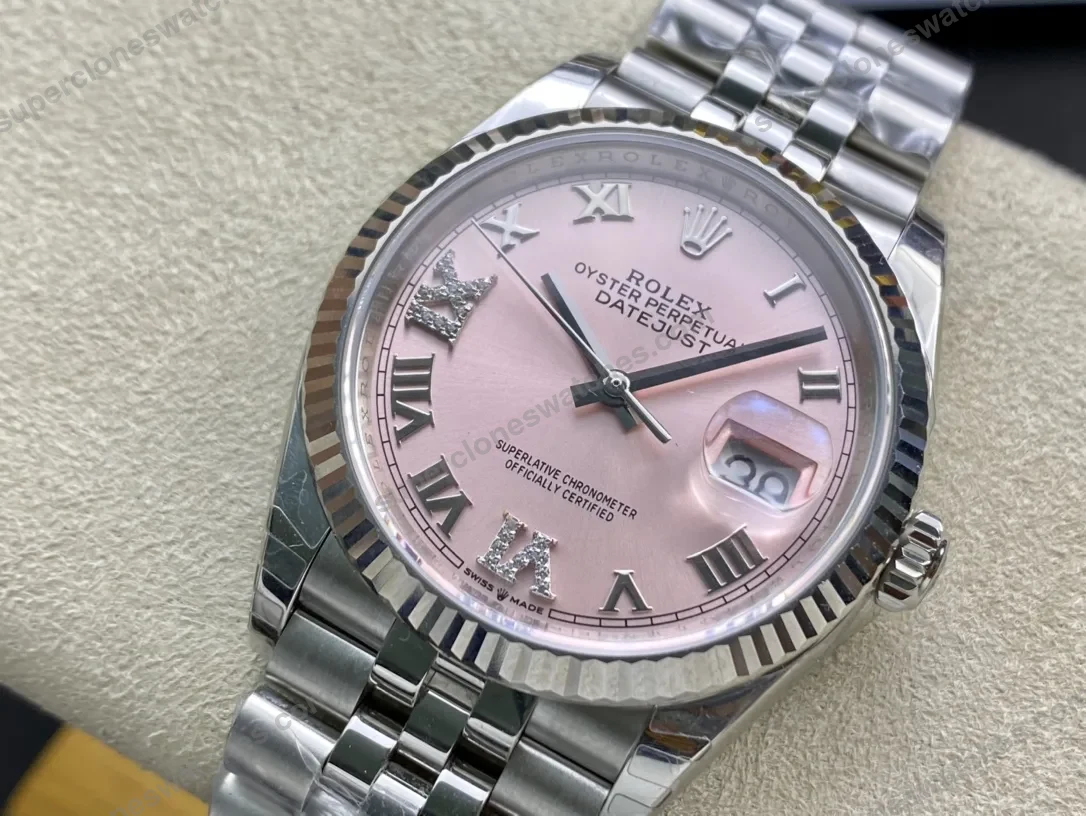 super-clone-rolex-datejust-pink-roman-dial-126234-0031-36-mm-view-10
