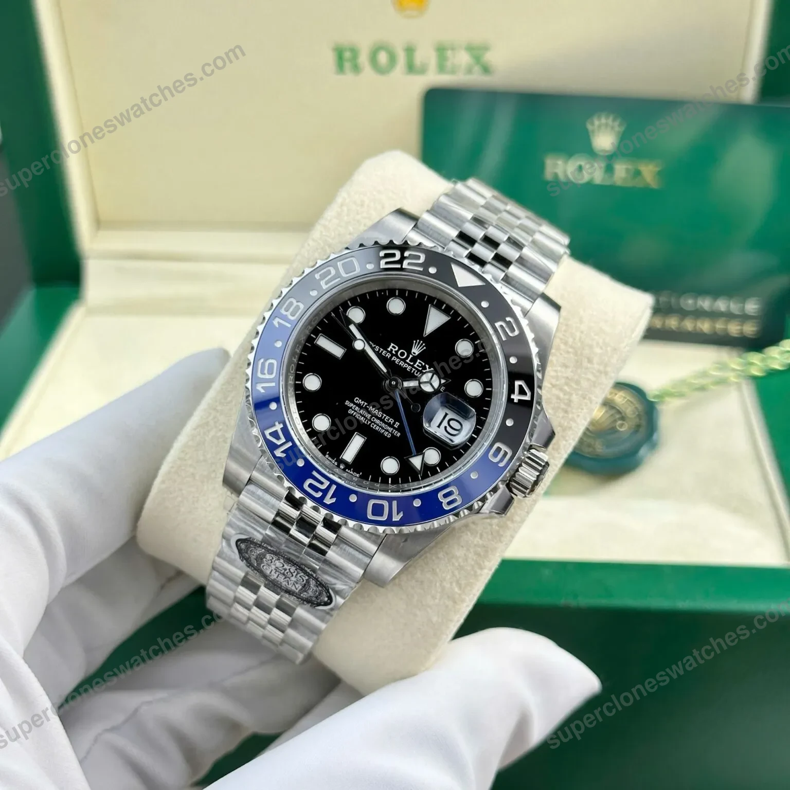 Super-Clone-Rolex-GMT-Master-II-Black-Dial-126710BLNR-Batgirl-3