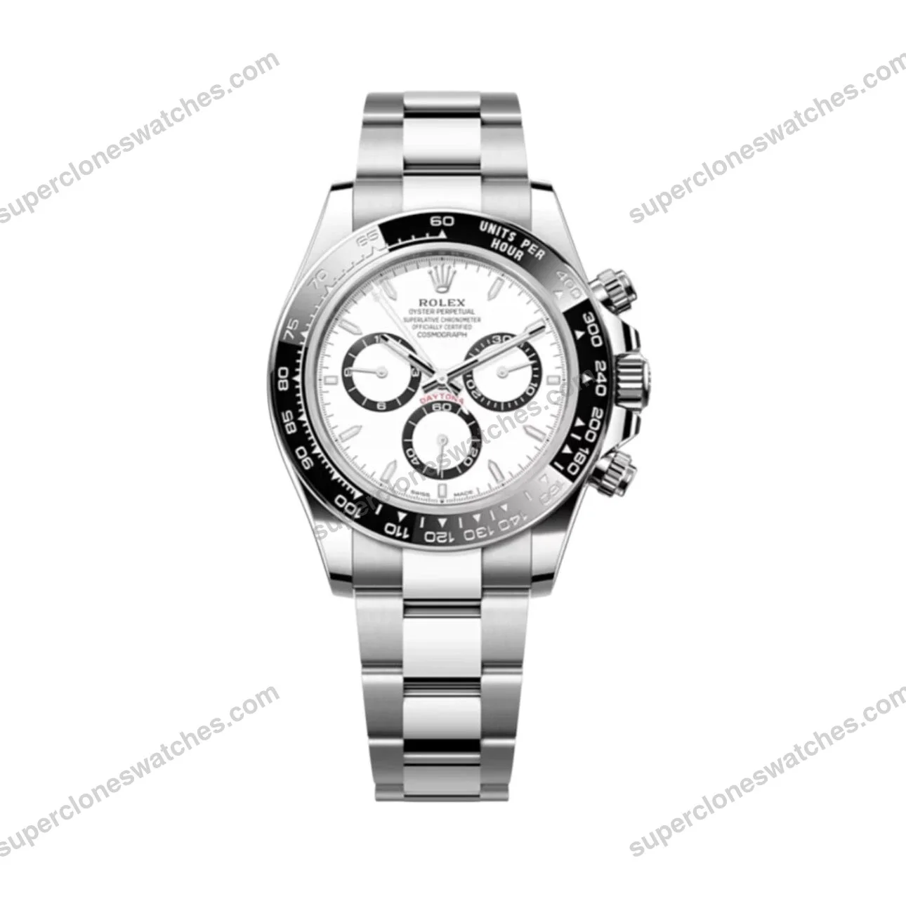 Super-Clone-Rolex-Daytona-Panda-White-Dial-126500LN-1