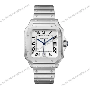 Super-Clone-Cartier-Santos-de-Cartie-Larger-WSSA0018-39.8mm-Miyota.9015-1