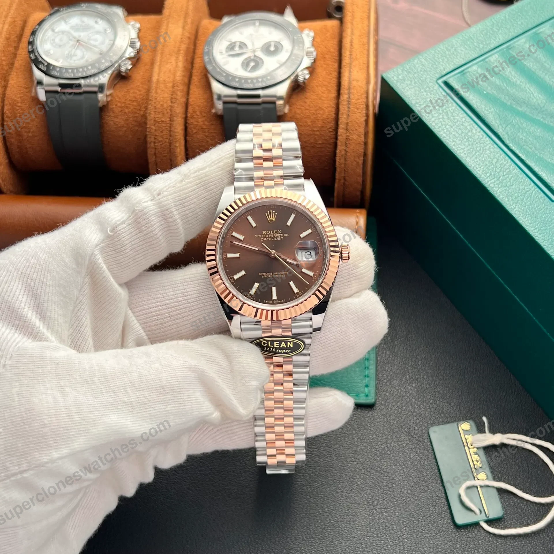 Super-Clone-Rolex-Datejust-Chocolate-Dial-126331-Jubilee-41-mm-2