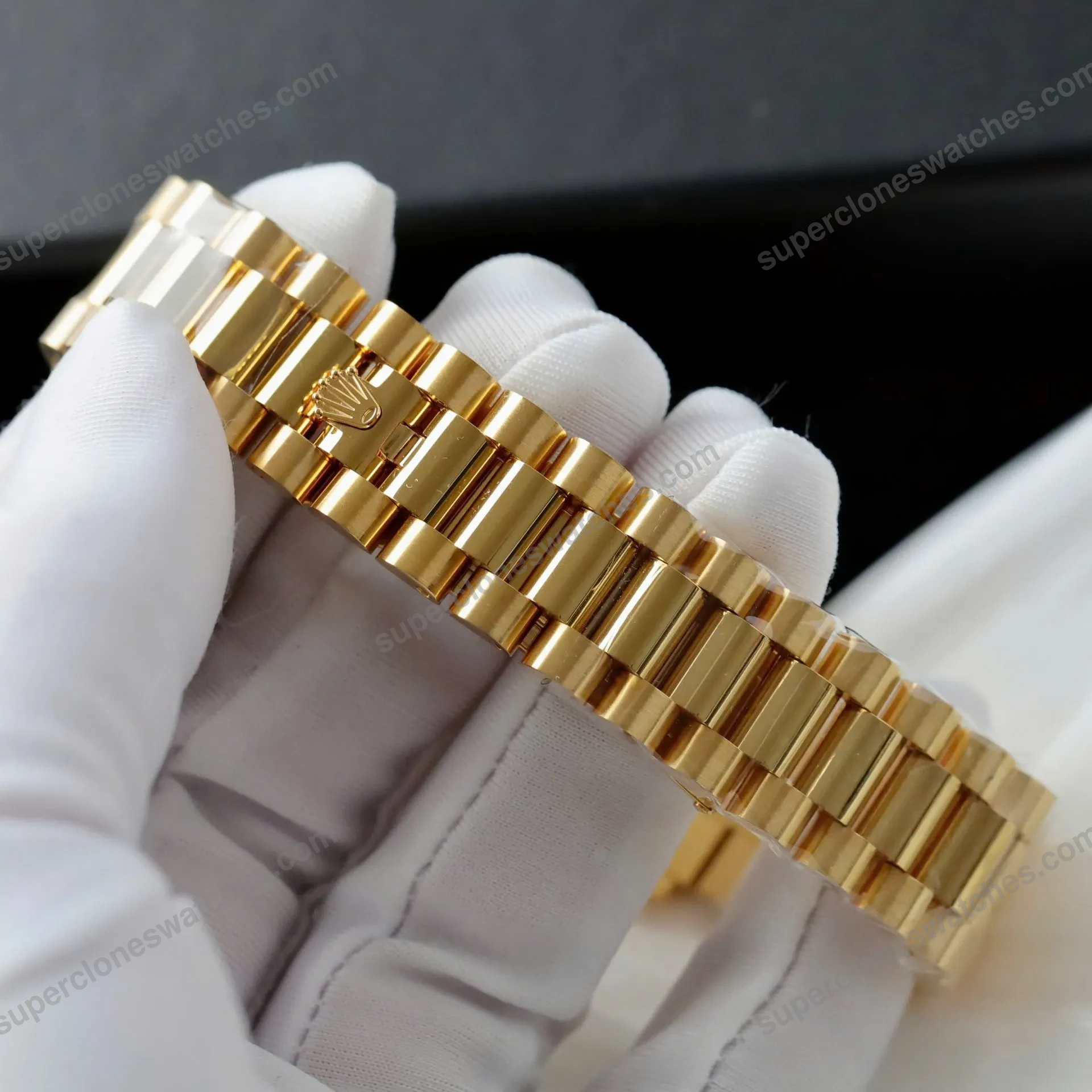 Super-Clone-Rolex-Day-Date-Bright-Green-Diamond-Dial-128398tbr-0035-36-mm-10