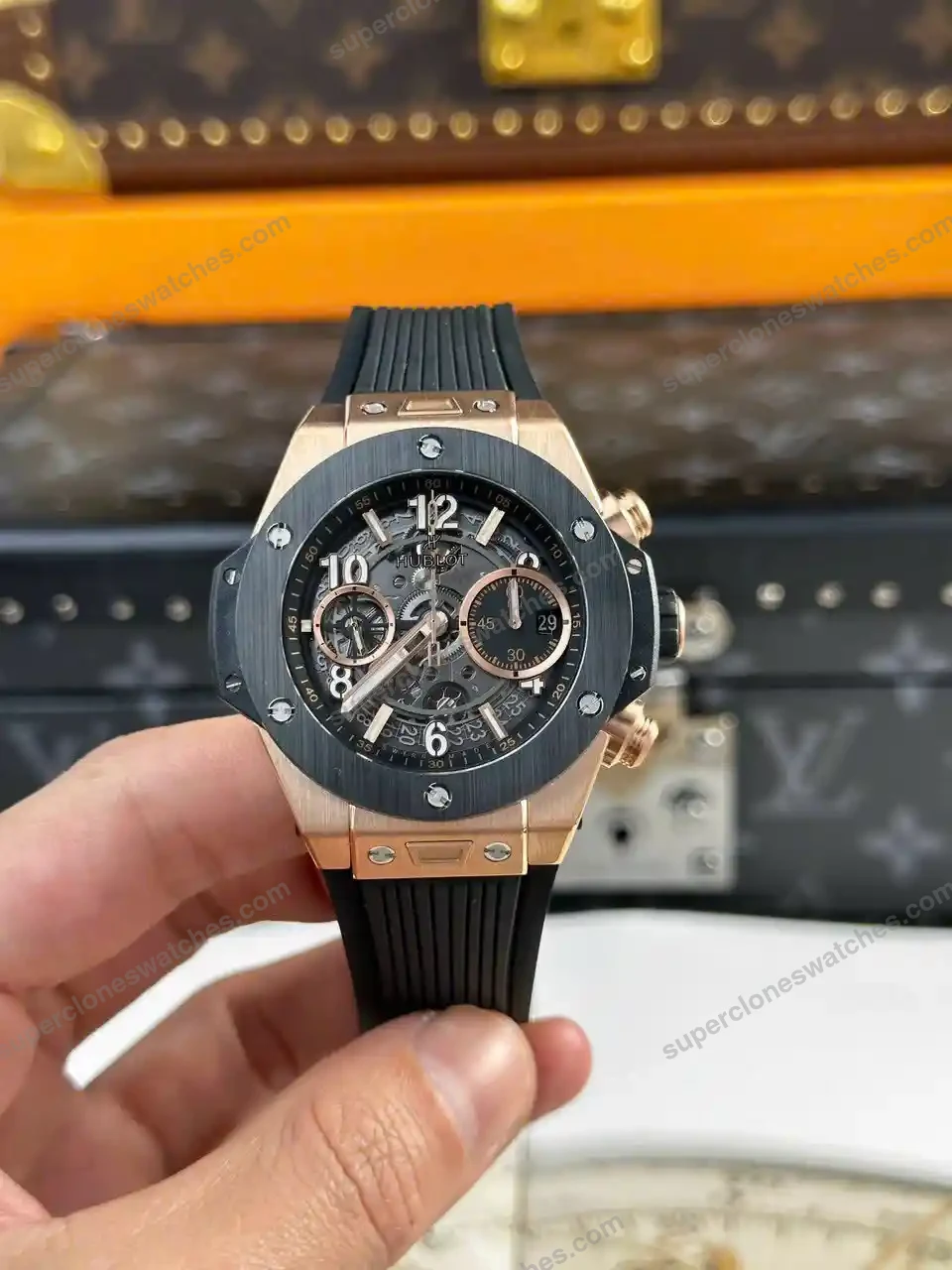 Super-Clone-Hublot-Big-Bang-Unico-King-Gold-Ceramic-421.OM_.1180.RX-42mm-6