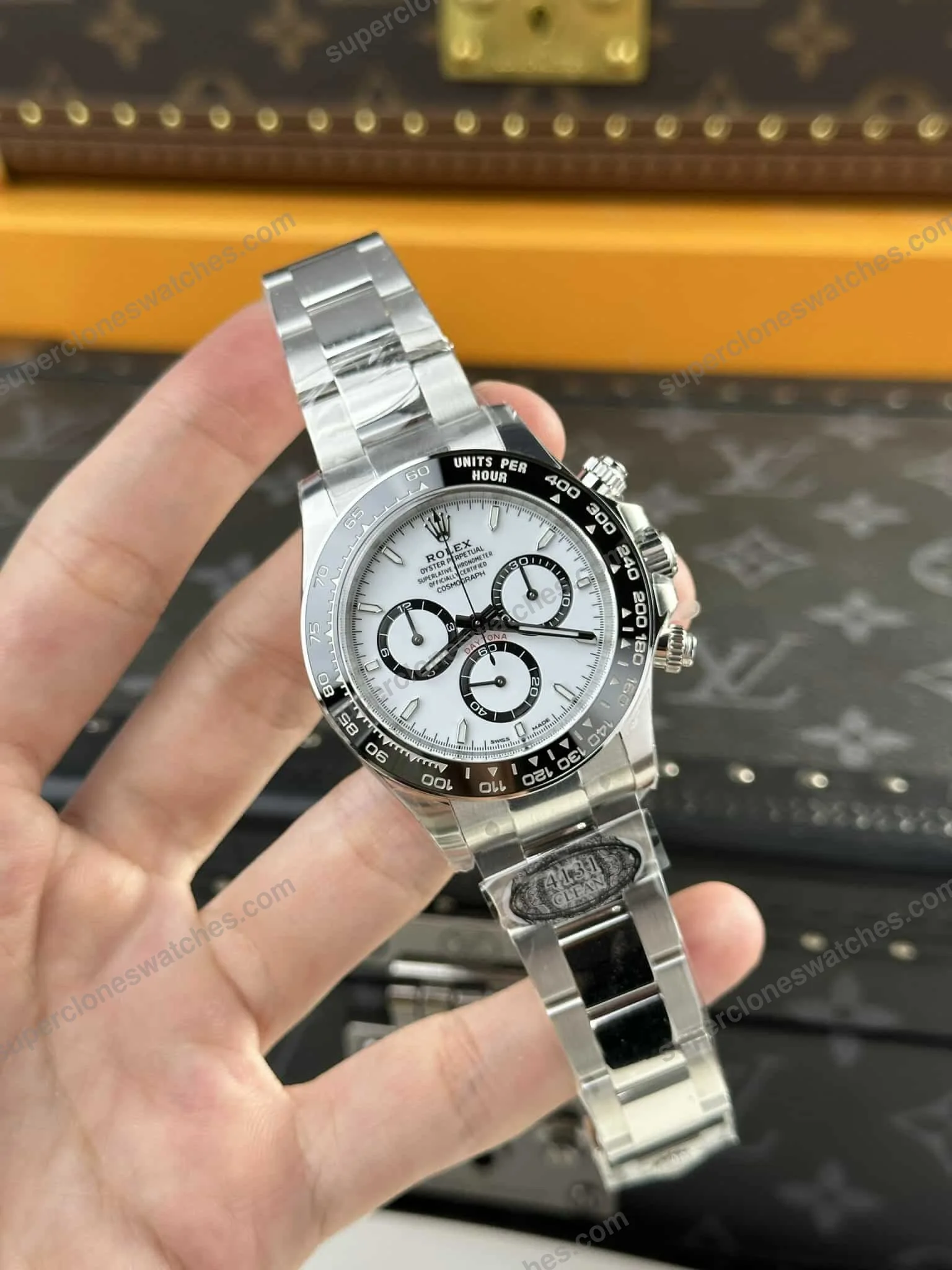 Super-Clone-Rolex-Daytona-Panda-White-Dial-126500LN-2