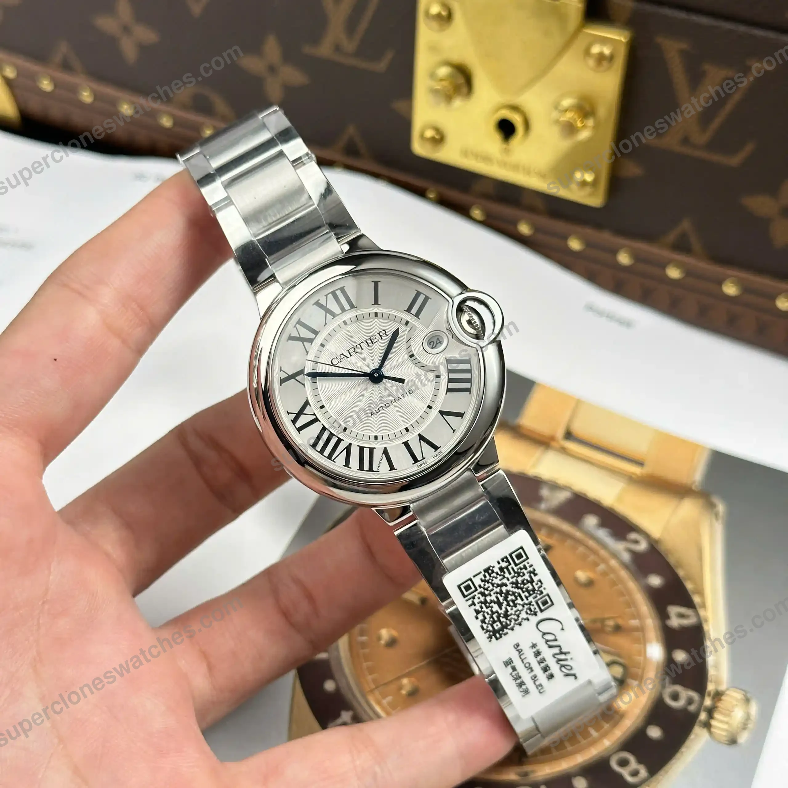 Super-Clone-Cartier-Ballon-Bleu-de-Cartier-WSBB0040-40mm-3