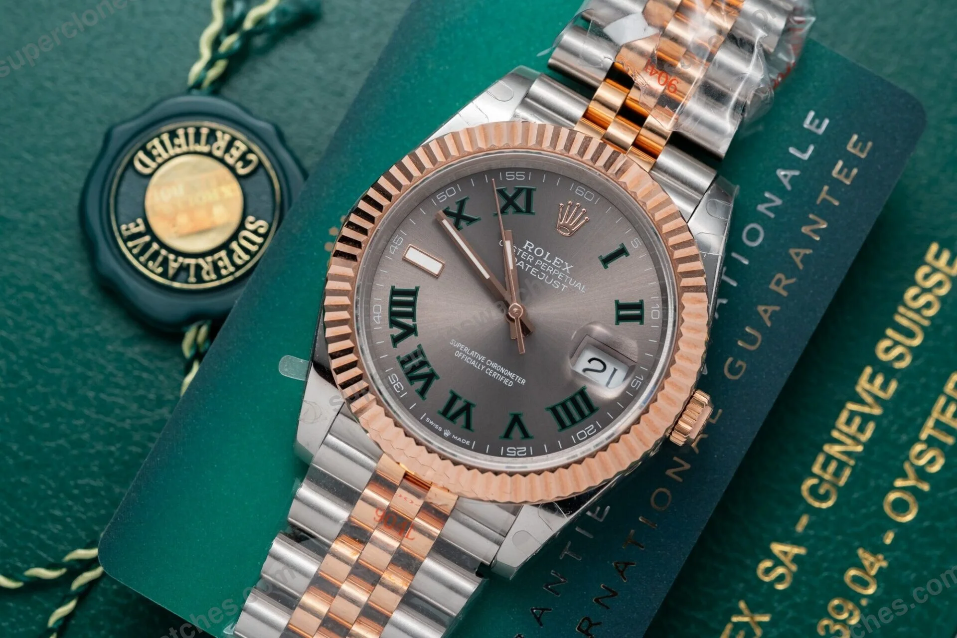 Super-Clone-Rolex-Datejust-Slate-Roman-Dial-126331-0016-41-mm-4