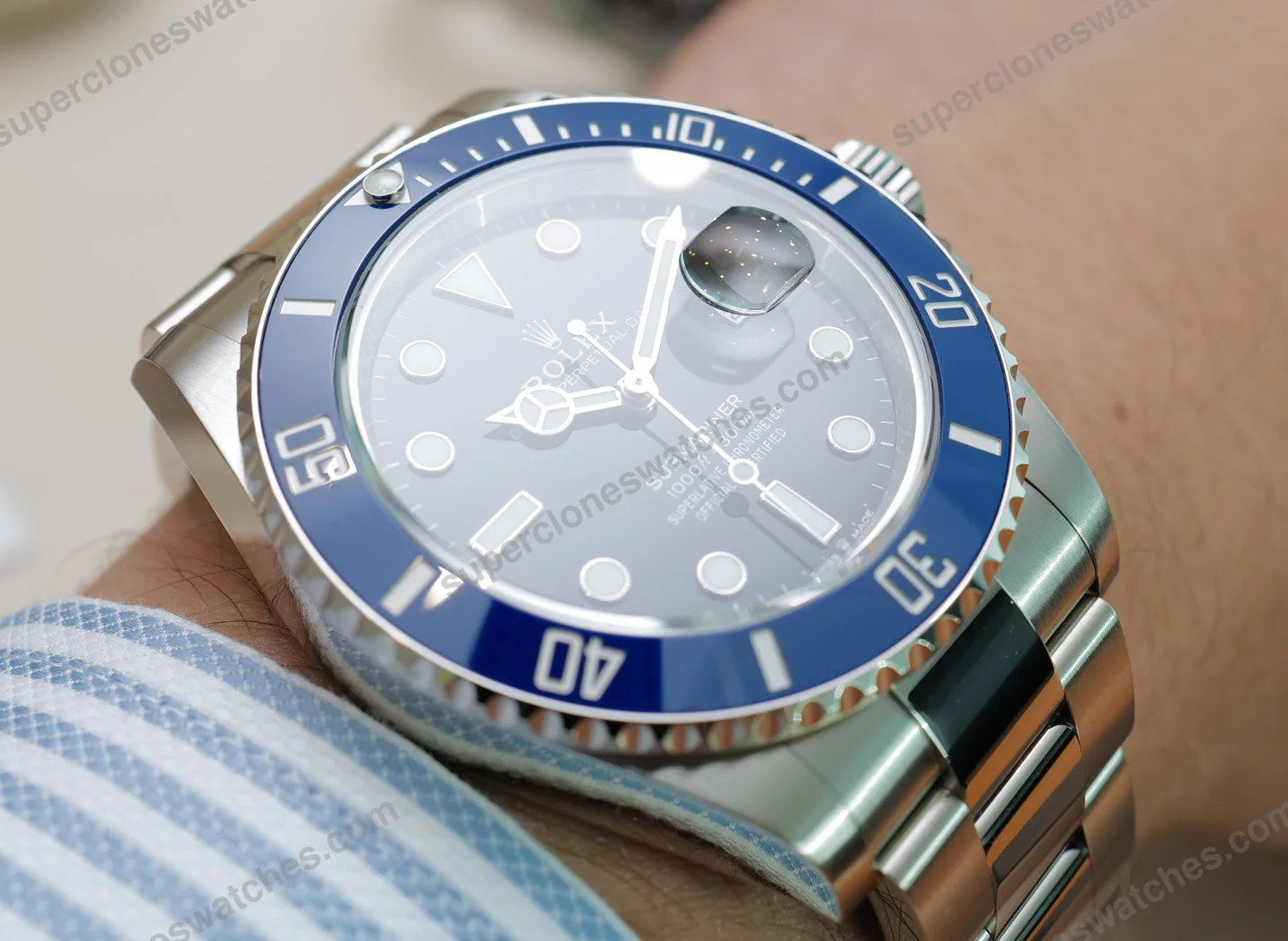 Super-Clone-Rolex-Submariner-Cookie-Monster-Black-Dial-126619LB-5