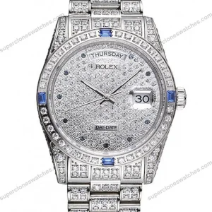 Super-Clone-Rolex-Day-Date-Diamond-Dial-621613-37-mm-1