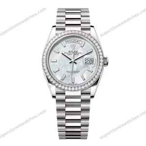 Super-Clone-Rolex-Day-Date-White-Mother-of-Pearl-Diamond-Dial-128349rbr-0049-36-1
