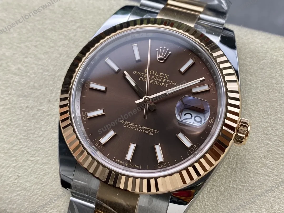 super-clone-rolex-datejust-chocolate-dial-126231-oyster-36-mm-view-9