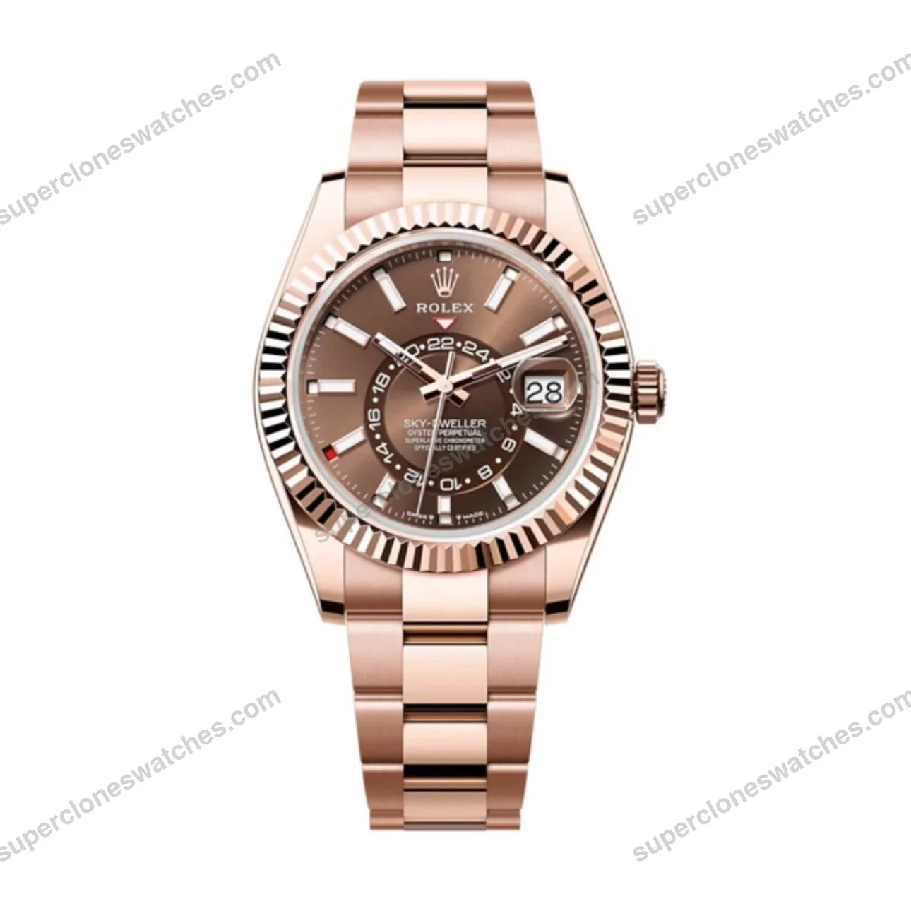 Super-Clone-Rolex-Sky-Dweller-Chocolate-Dial-336935-1