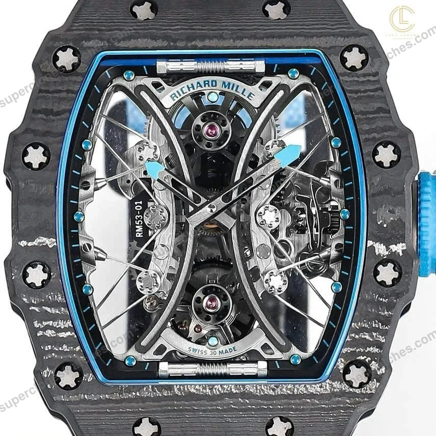 Super-Clone-Richard-Mille-RM-53-01-Richard-Mille-Pablo-Mac-Donough-42mm-Carbon-6